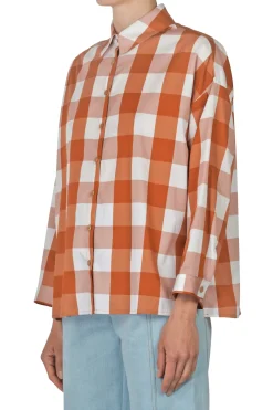- Camicia - 450031 - Fantasia Arancione^So Allure New
