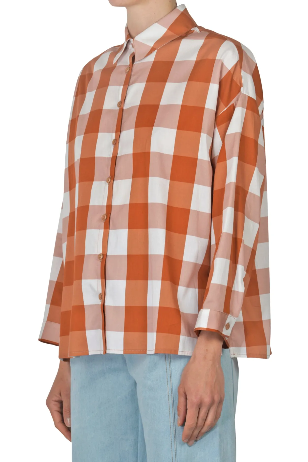 - Camicia - 450031 - Fantasia Arancione^So Allure New
