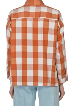 - Camicia - 450031 - Fantasia Arancione^So Allure New