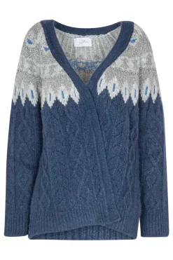 - Cardigan - 441907 - Blu^So Allure Clearance