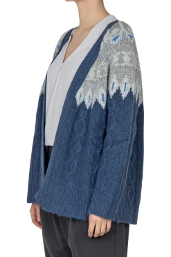 - Cardigan - 441907 - Blu^So Allure Clearance