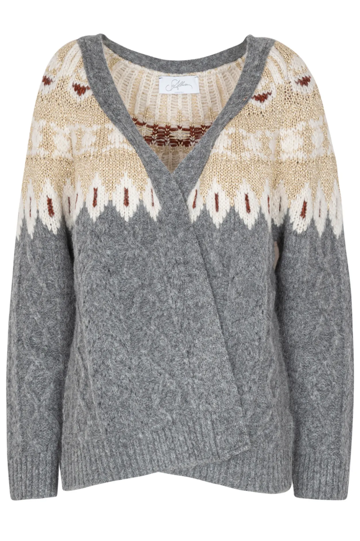 - Cardigan - 441907 - Grigio^So Allure Sale