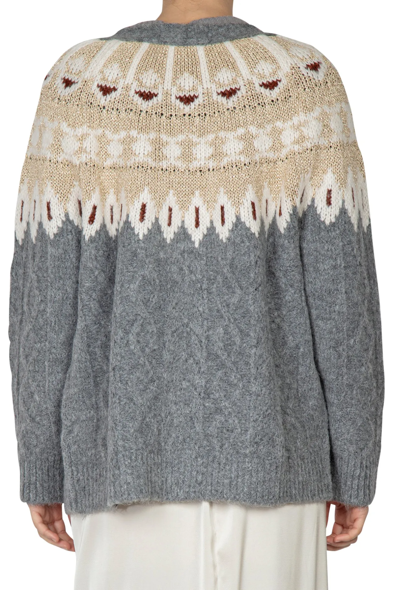 - Cardigan - 441907 - Grigio^So Allure Sale