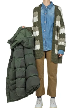 - Cardigan - 441922 - Verde/Panna^So Allure Clearance