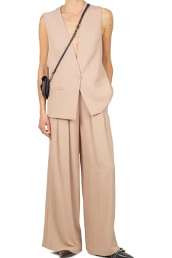 - Gilet - 450038 - Beige^So Allure Online