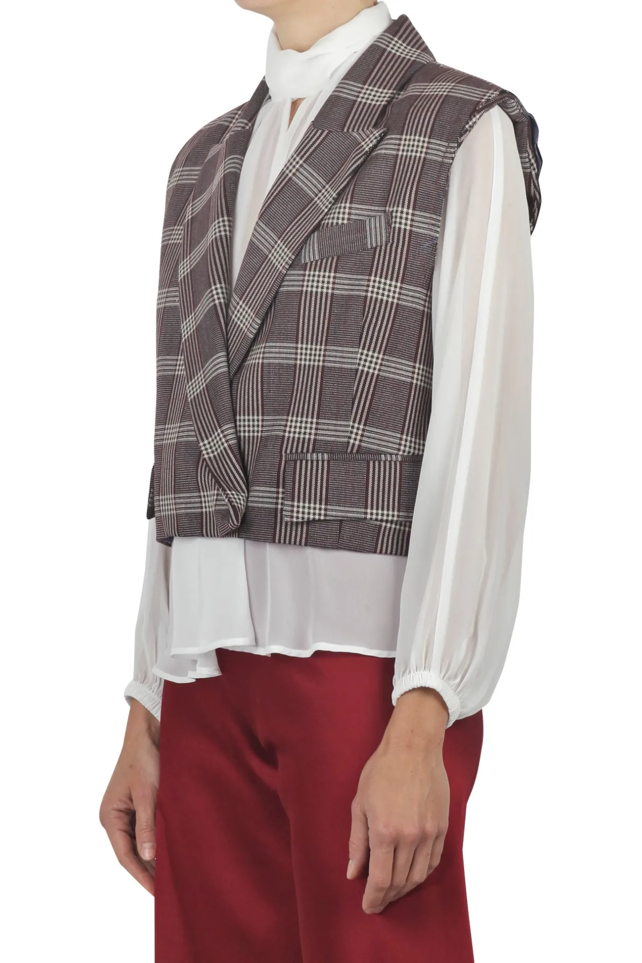 - Gilet - 441067 - Fantasia Bordeaux^So Allure Clearance