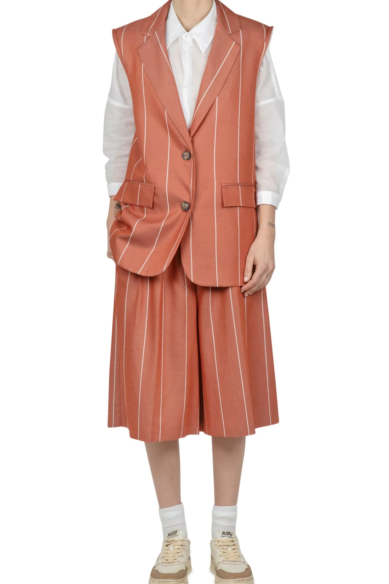 - Gilet - 450033 - Ruggine^So Allure Clearance