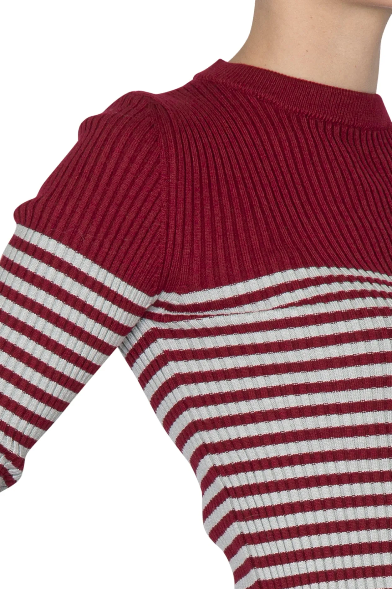 - Maglia - 441913 - Bordeaux/Grigio^So Allure Best