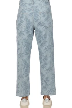 - Pantalone - 450049 - Fantasia Azzurro^So Allure Fashion