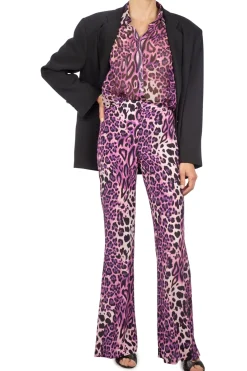 - Pantalone - 410705 - Viola/Nero^So Allure Sale