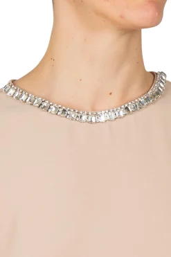 - Top - 450040 - Beige^So Allure Discount