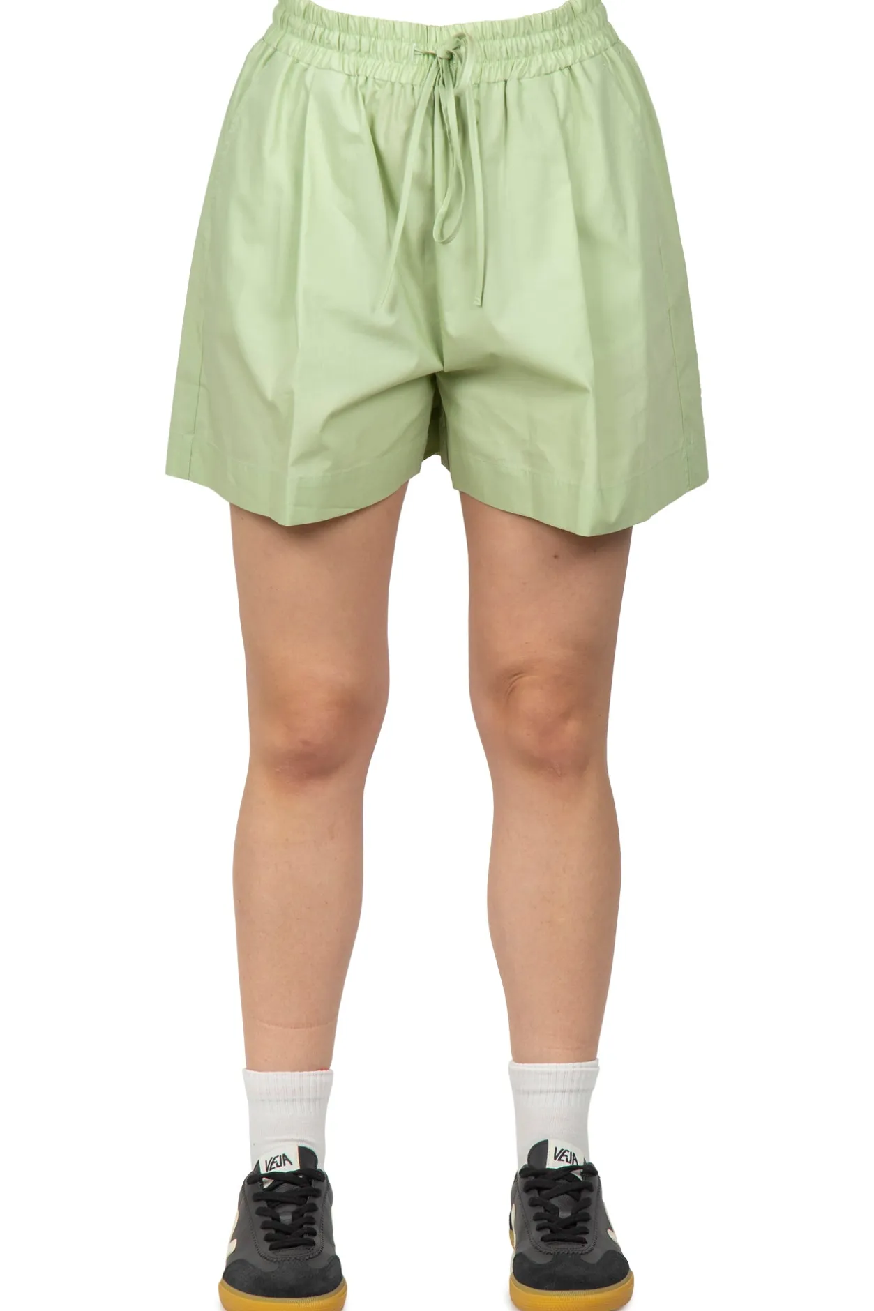 - Shorts - 450758 - Pistacchio^Solotre Fashion