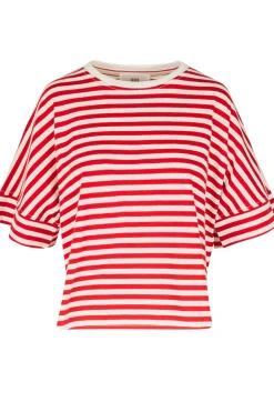 - T-shirt - 450756 - Panna/Rosso^Solotre Hot