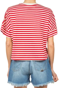 - T-shirt - 450756 - Panna/Rosso^Solotre Hot