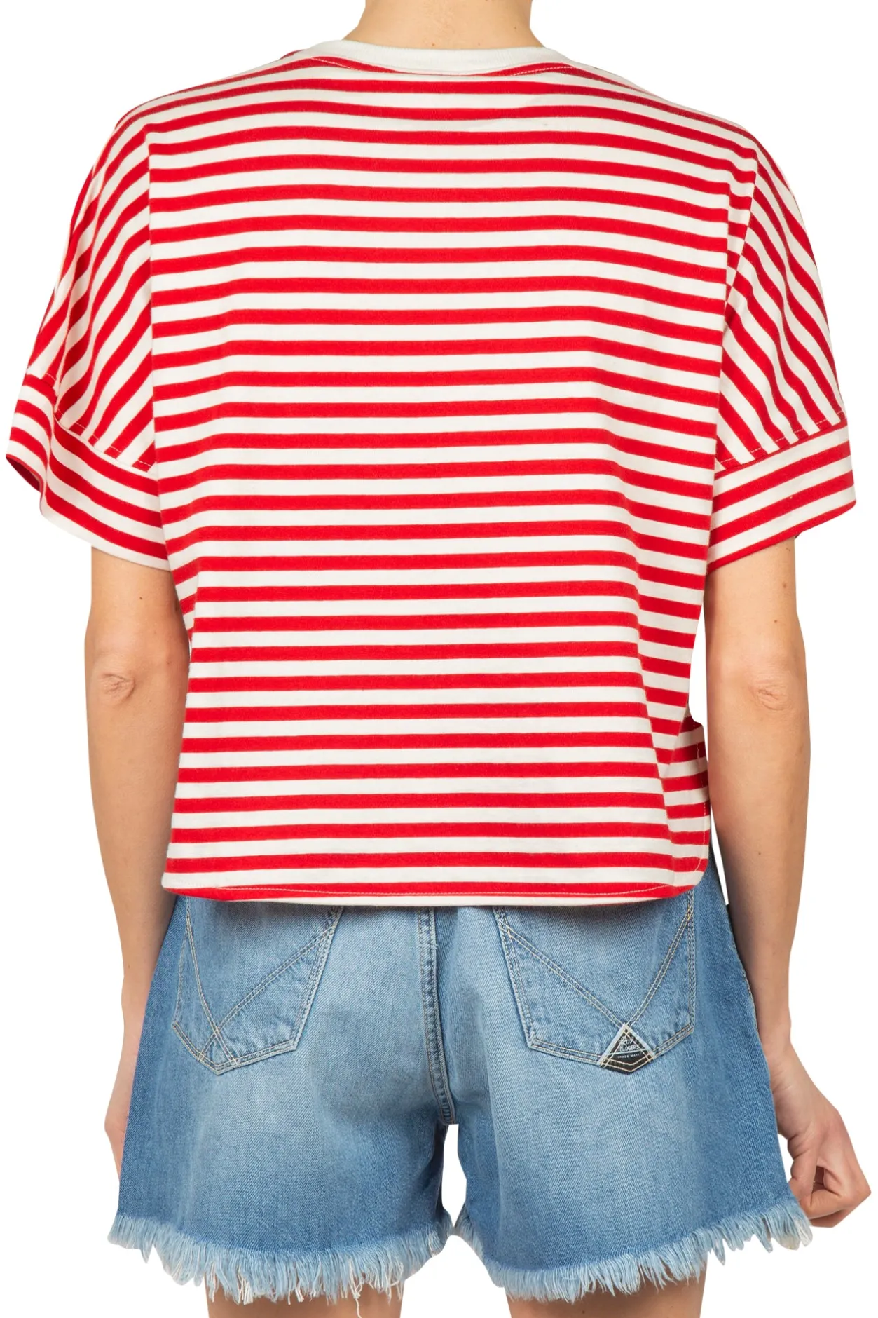 - T-shirt - 450756 - Panna/Rosso^Solotre Hot