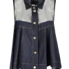 - Gilet - 451250 - Denim/Nero^Souvenir Discount