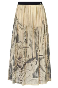 - Gonna - 451276 - Fantasia Beige^Souvenir New