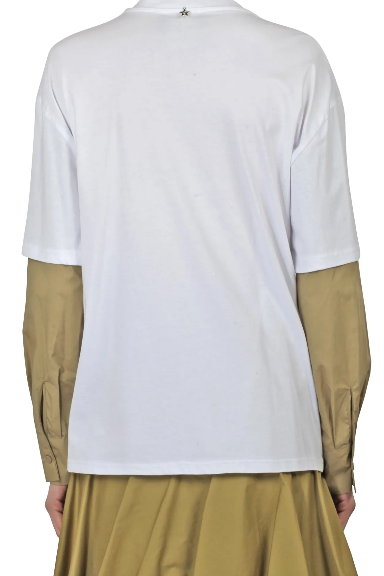 - Maglia - 451257 - Bianco/Beige^Souvenir Outlet