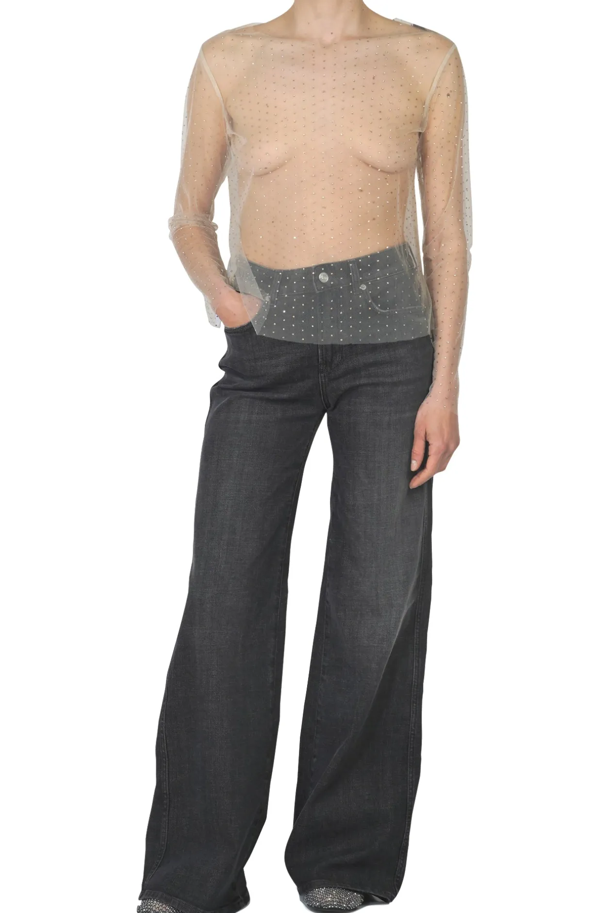 - Maglia - 451266 - Cipria^Souvenir Online