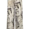 - Pantalone - 451254 - Latte/Nero^Souvenir Online
