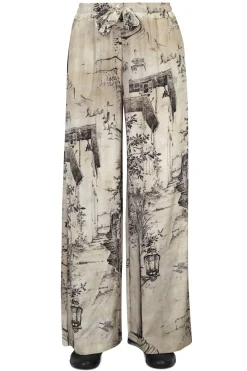 - Pantalone - 451254 - Latte/Nero^Souvenir Online