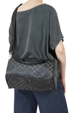 - Borsa media - 451373 - Nero/Grigio^SPRAYGROUND Online