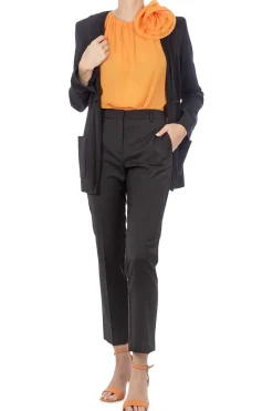 - Top - 411587 - Arancione^Suoli Hot