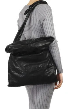 - Borsa media - 442168 - Nero^Tannerie Discount