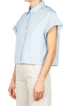 - Camicia - 450479 - Azzurro^Tela New
