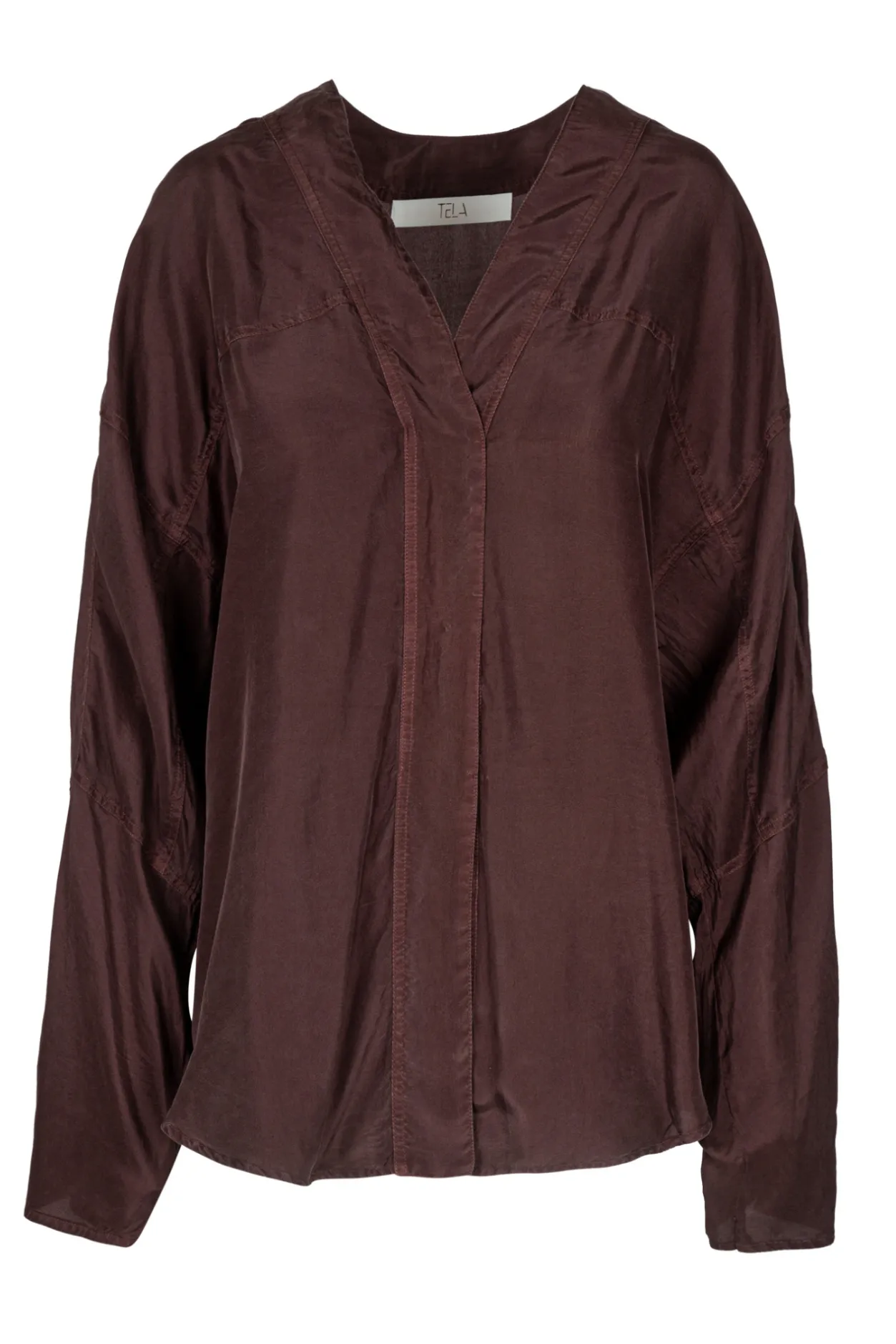- Camicia - 450480 - Cioccolato^Tela Sale