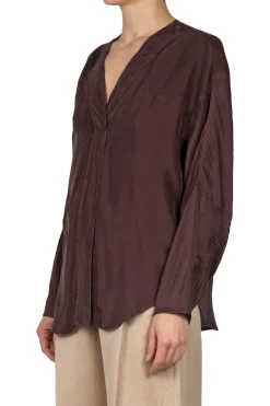 - Camicia - 450480 - Cioccolato^Tela Sale