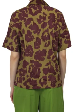 - Camicia - 450484 - Senape/Bordeaux^Tela Fashion