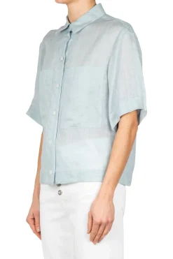 - Camicia - 450482 - Verde acqua^Tela Online