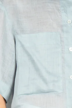 - Camicia - 450482 - Verde acqua^Tela Online