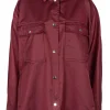 - Giubbotto - 450487 - Bordeaux^Tela Clearance