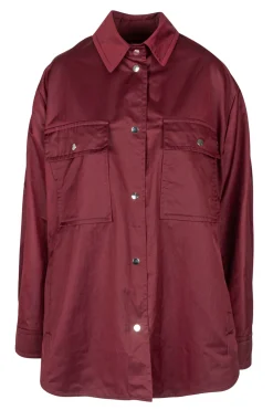 - Giubbotto - 450487 - Bordeaux^Tela Clearance