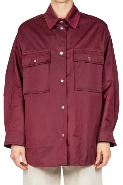 - Giubbotto - 450487 - Bordeaux^Tela Clearance