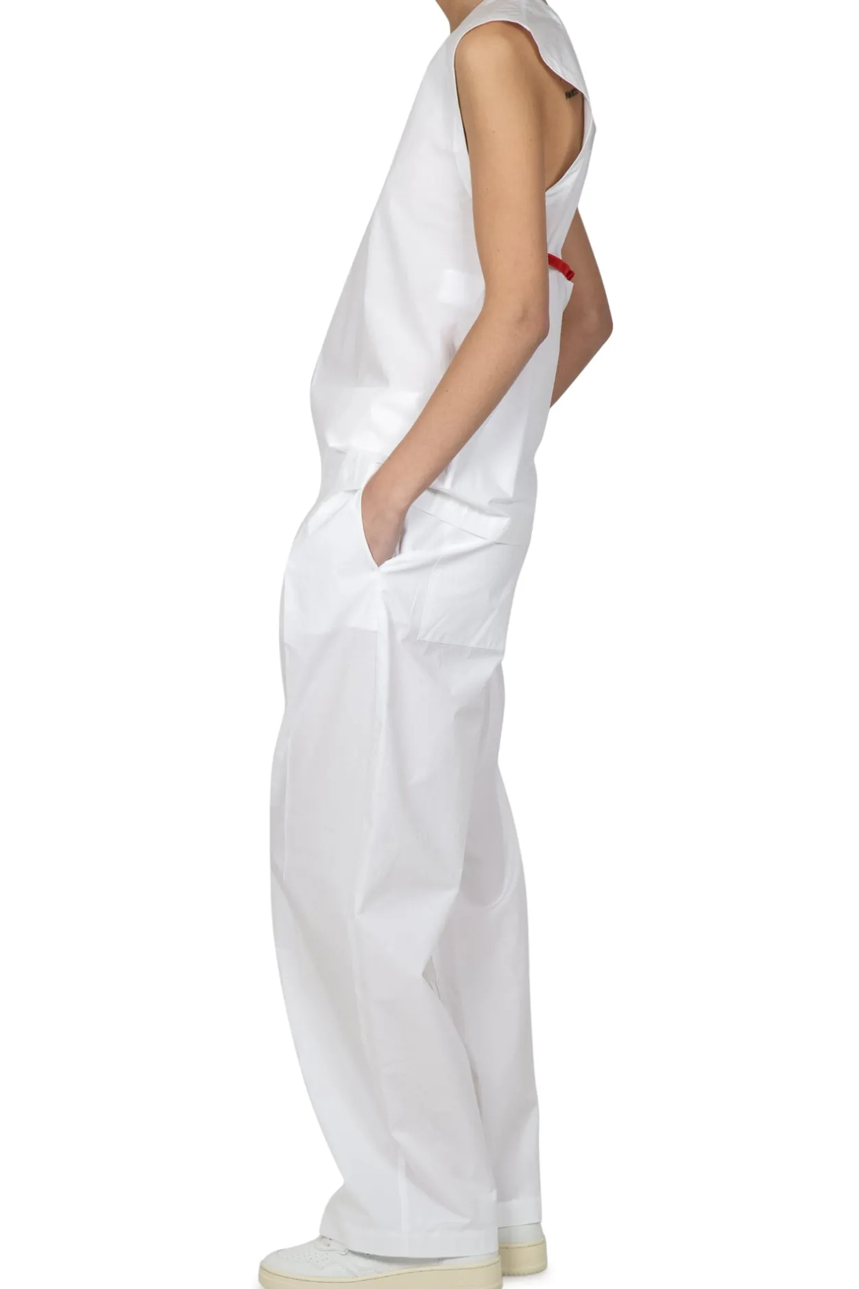 - Pantalone - 430857 - Bianco^Tela Fashion