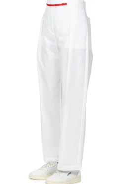 - Pantalone - 430857 - Bianco^Tela Fashion