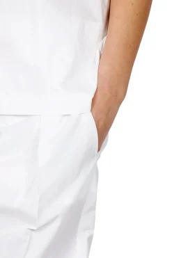 - Pantalone - 430857 - Bianco^Tela Fashion