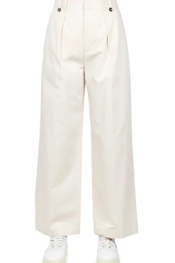 - Pantalone - 450491 - Crema^Tela Outlet