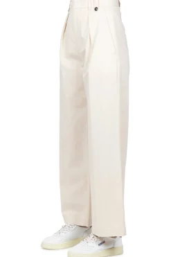 - Pantalone - 450491 - Crema^Tela Outlet