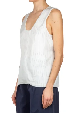 - Top - 450497 - Bianco^Tela Online