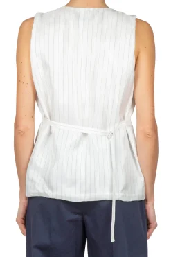 - Top - 450497 - Bianco^Tela Online