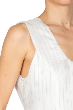- Top - 450497 - Bianco^Tela Online