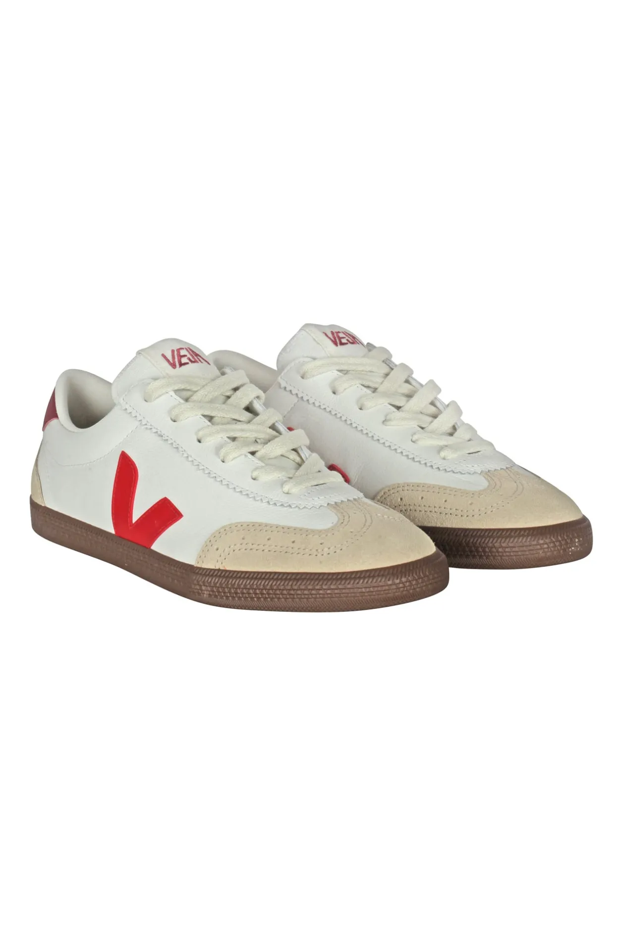 - Sneakers - 450260 - Bianco/Rosso^Veja Discount