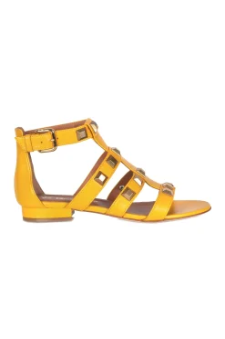 - Sandali - 390828 - Giallo^Via Roma 15 Best