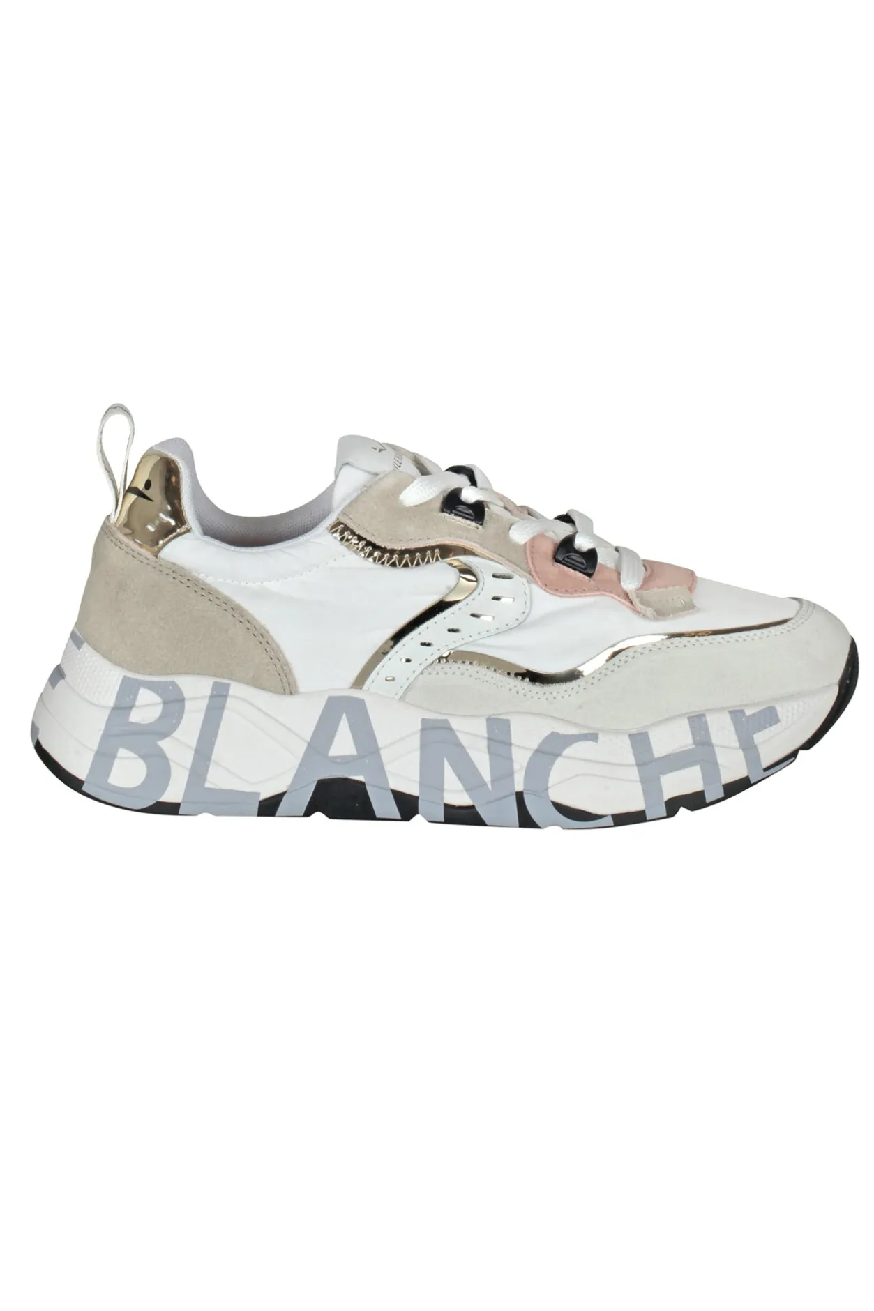 - Sneakers - 451034 - Bianco/Platino^Voile Blanche Clearance