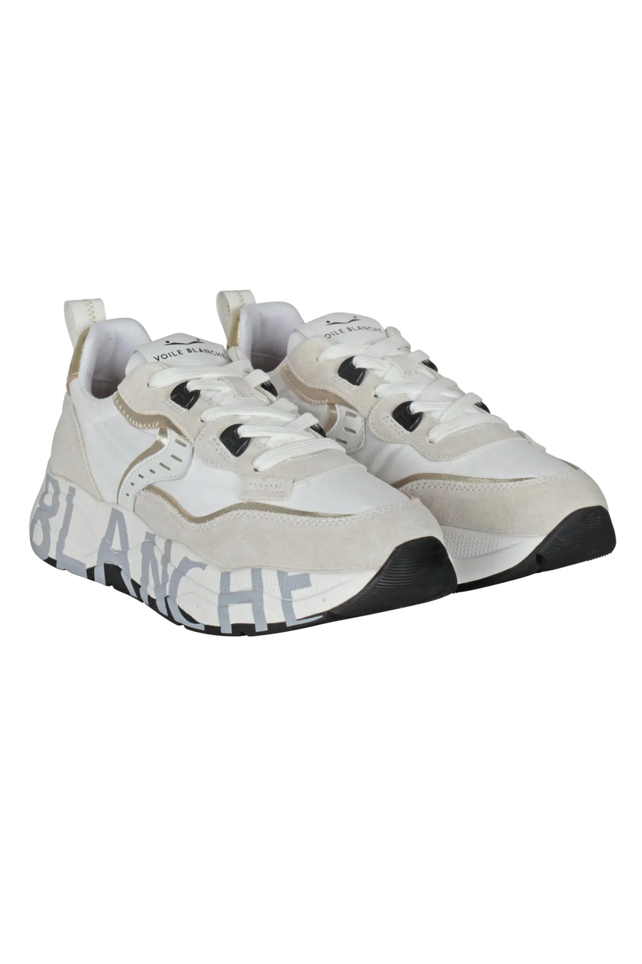 - Sneakers - 451031 - Bianco/Oro^Voile Blanche Sale