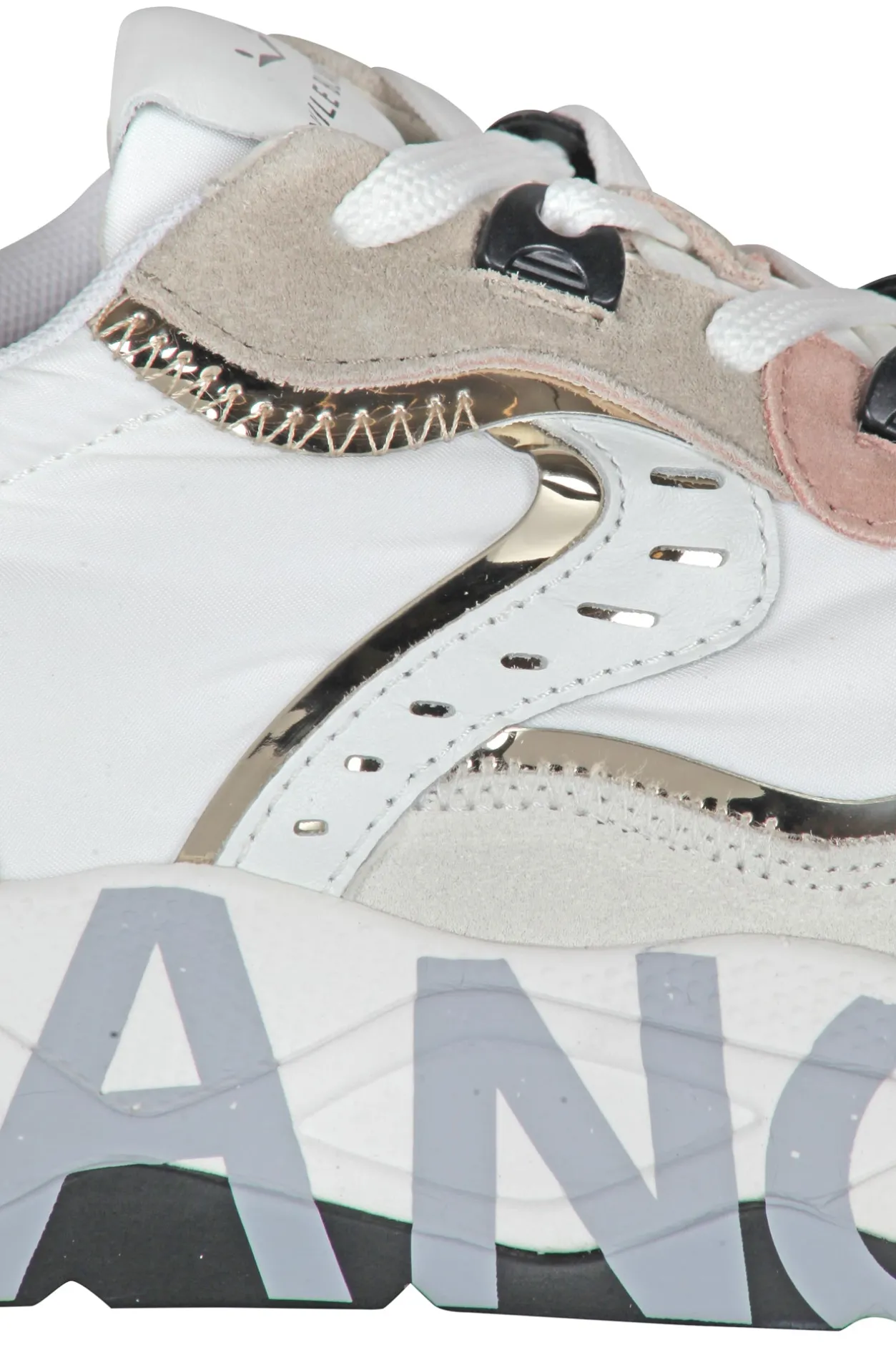 - Sneakers - 451034 - Bianco/Platino^Voile Blanche Clearance